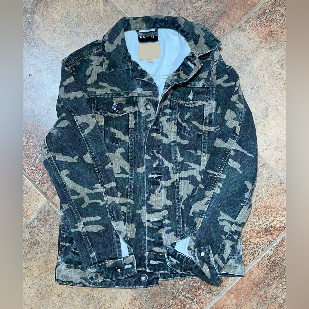Cypress Hill Camo Denim Jacket